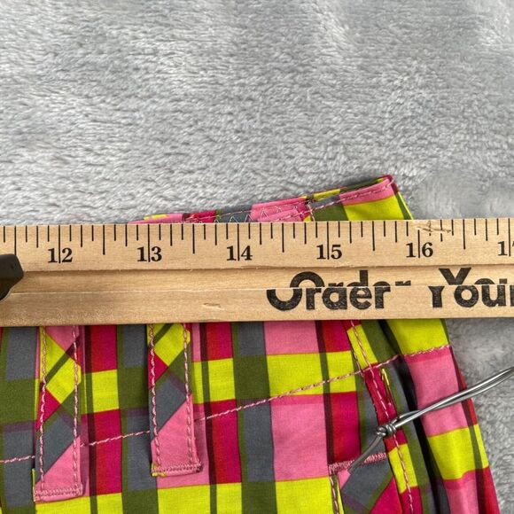 Annika Sorenstam x Cutter & Buck Shorts 8 Plaid Bermuda Golf - Picture 8 of 16